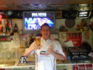 having a pint