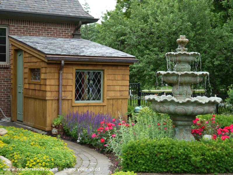 ... Garden Shed, Unique from Ray Township, Michigan, USA #shedoftheyear