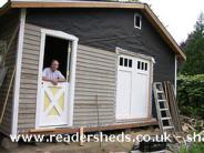 Shed across the creek - George and Chrystine Ruch