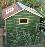 Roof shingles go on!