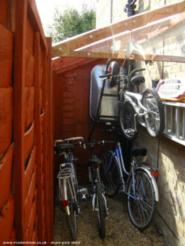 Bike Area at Rear