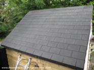 Felt shingles, easier than slates!