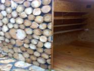 cut-wood shed - David Hingamp