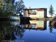 view from pond