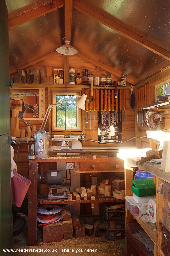 The Hutch, Workshop/Studio from Garden owned by Geoff ...