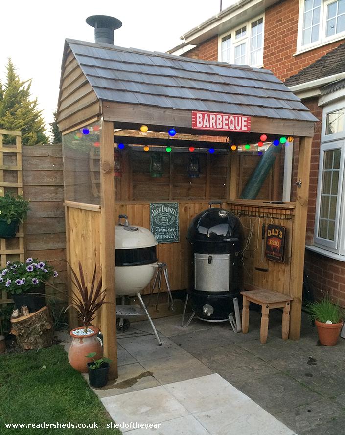 Bbq Shack, Unexpected from backyard patio owned by Stuart ...