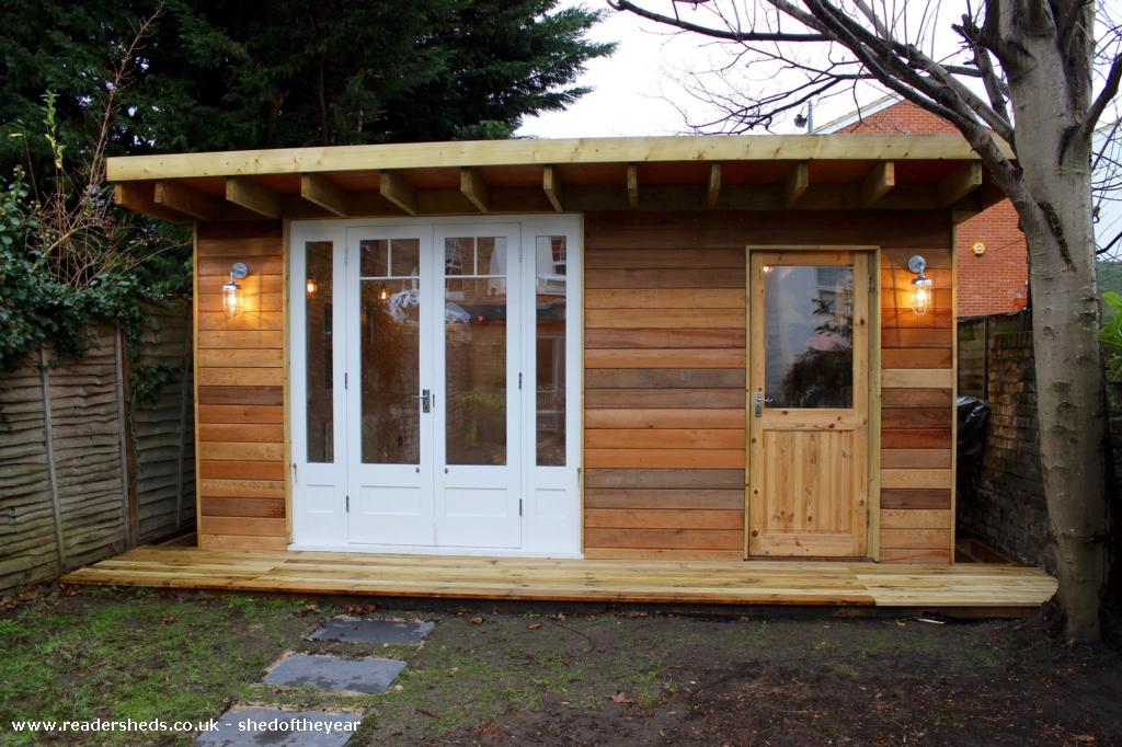Man Cave Now She Shed, Workshop\/Studio from at the bottom of my garden owned by Angus 