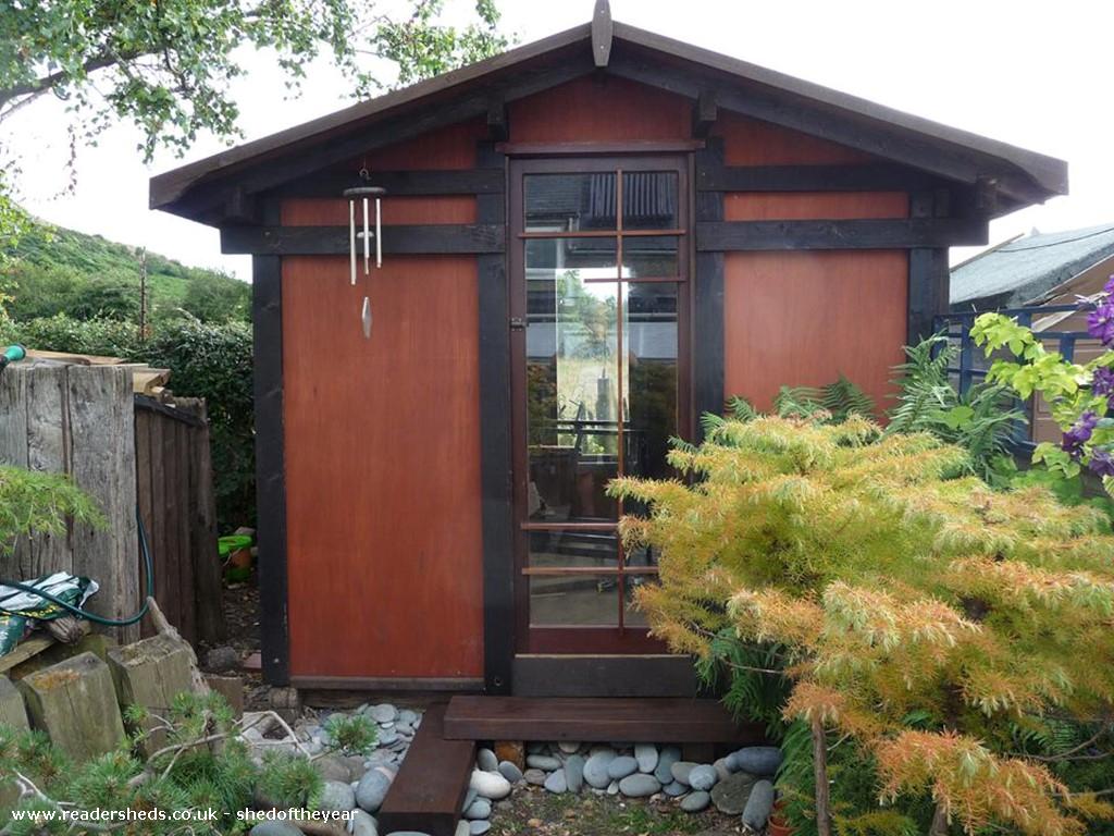 Japanese Tea Shed, Gwynedd owned by Tony Vowell 