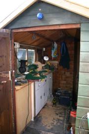 Internal of shed - , 