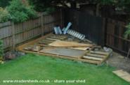  of shed - Goodbye old shed hello new build , 