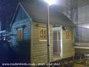 Ready for the tin roof of shed - , 