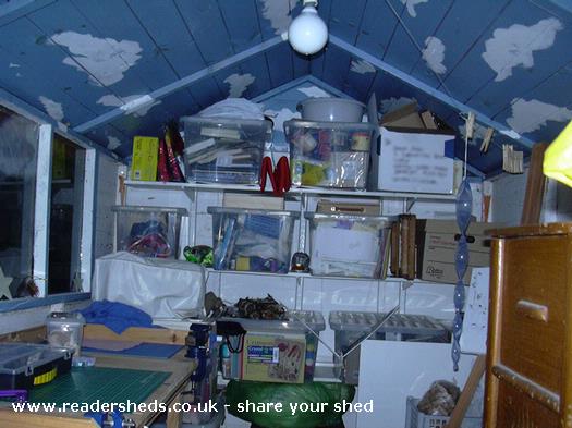 Sarah's Craft Shed & My Workshop / Escape Shed... - Russ
