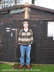 Me and my shed of shed - The Studio Retreat., West Yorkshire