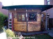 Full frontal shack of shed - THE BEDLAM DUBSHAK, West Riding