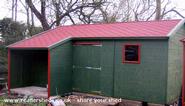painting finished! of shed - Our new shed, 