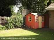 Front view of shed - Heidi's Shed, 