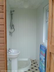 Wind Powered Shower Shed, 