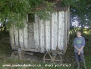 Henry meets Harry ... of shed - Harry the Hut., Norfolk