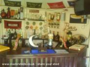 front view of shed - the drunken duck, 