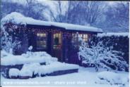 Dave's Shed at Christmas of shed - , 