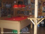The Pool Table of shed - Band Camp, 