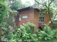 front view of shed - Rambler's Rest, 
