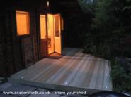 shed at night of shed - Just finished, West Midlands