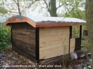 The Bothy: Back and side planked