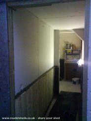 corridor of shed - , 