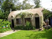 Shed with Blooming Roses of shed - The Shed, Wiltshire