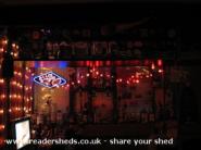 Night time of shed - Cross Bar, 