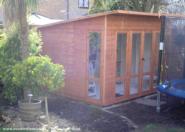 Front view of shed - Dads Den, 