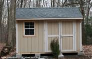 Front view of shed - The CanDunker, 
