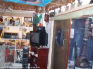 The Gibberish Inn: from inside looking out to the Crows Nest