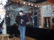 The Gibberish Inn: Karaoke king in the extention of the bar d disco part