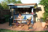 Nearlt time for sundowners of shed - The Rum Shack, Hampshire