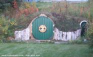 Front View of shed - Hobbit Hole, 