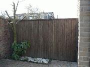 Stealth view from driveway... of shed - Stealth Shed, 