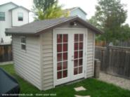 Finished Shed of shed - Marilyn's, 
