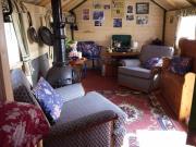 living room of shed - sandy`s shed, 