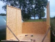 Going up of shed - OSBuilt, 