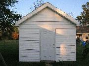 FRONT VIEW of shed - , 