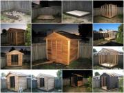 Shed construction from start to finish of shed - , 