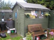 front view of shed - bikeshed workshop, 