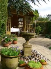 New water feature of shed - The Summer Palace, 