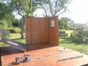 The beginning of shed - Swish Tatters Pavilion (UPDATED PICS), 