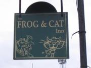 frogncat pub sigin of shed - Frog n cat, Northamptonshire