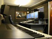 Funky keyboard shot of shed - Freestyle Studios, 