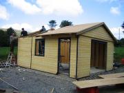 Trusses and roof of shed - Too new, 
