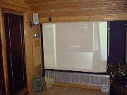 retractable screen of shed - second home, 